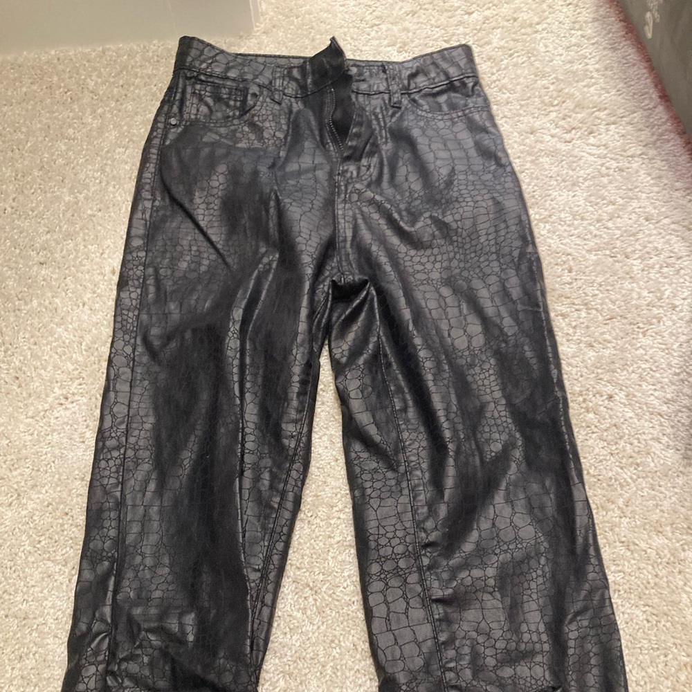 Pretty little thing snake skin pants